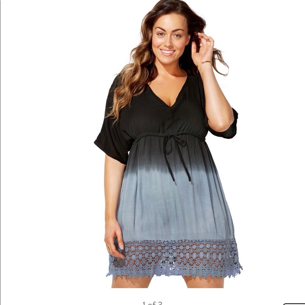 Swimsuits for All Ombré coverup